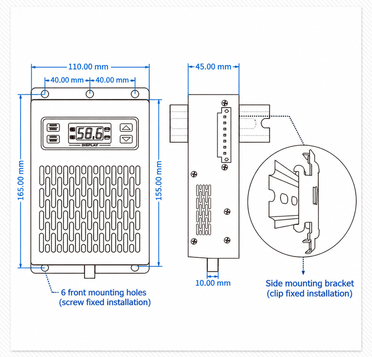 Installation of Dehumidification Device for Miniature Electrical Enclosures