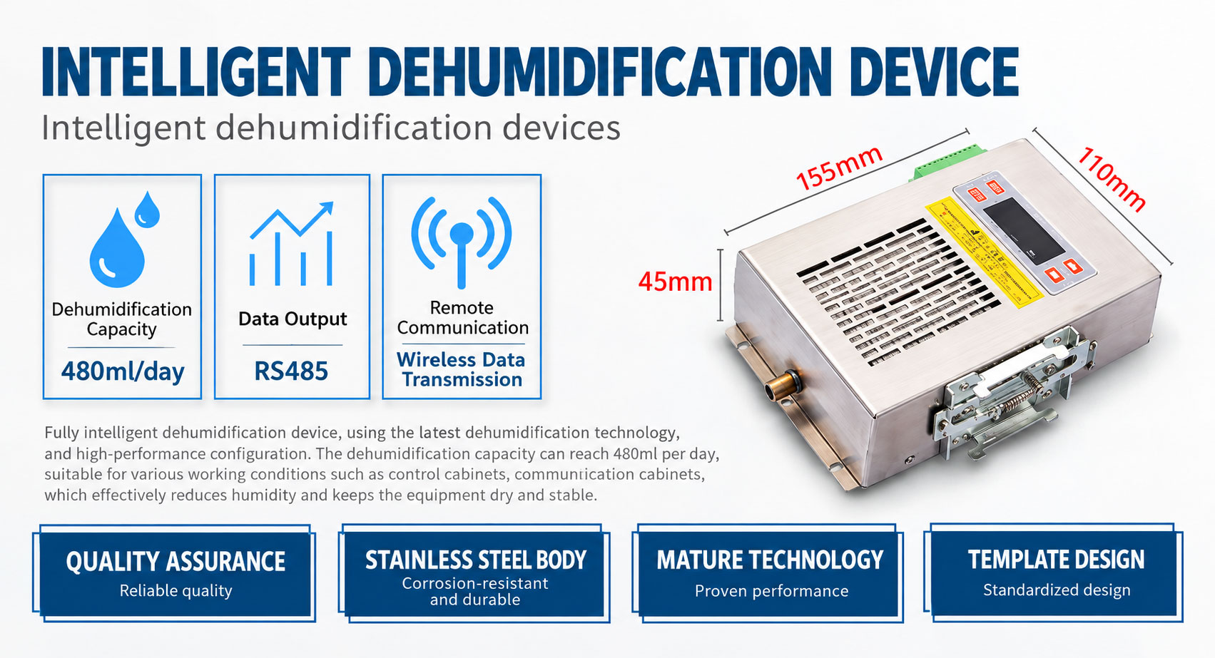 GCU-8030S Mini Electrical Cabinet Dehumidifie