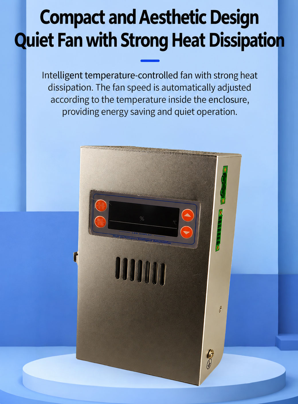 Smart CSH Cabinet Dehumidifier for Instrumentation and Switchgear