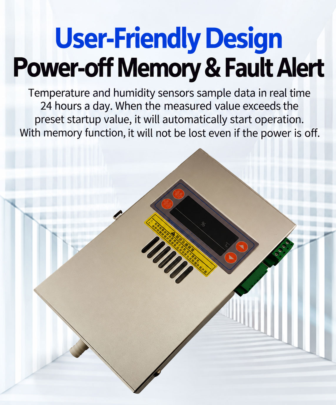 Smart CSH Cabinet Dehumidifier for Instrumentation and Switchgear
