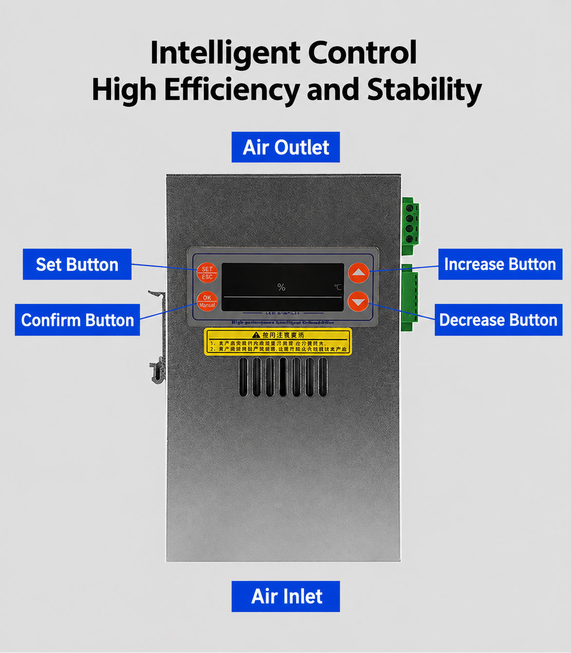 Smart CSH Cabinet Dehumidifier for Instrumentation and Switchgear
